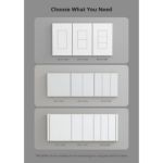 Interruptor Int. Sonoff M5 2 Gang Matter Blanco