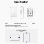 Interruptor Sonoff T6-2c-120m Matter 2 Gang