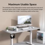 Escritorio Eléctrico Cougar E-star 140 White