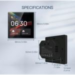 Panel Control 4"  Moes CCP-TY-EU-LN ZB Gateway