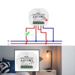 Switch Moes ZM-104C Mini 3 Gang Zigbee Tuya 10A