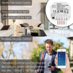 Switch Moes ZM-104C Mini 3 Gang Zigbee Tuya 10A