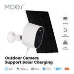 Cámara Moes 4MP WiFi panel Solar WCM-S24-S Tuya