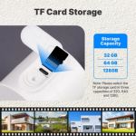 Cámara Moes 4MP WiFi panel Solar WCM-S24-S Tuya