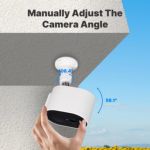 Cámara Moes 4MP WiFi panel Solar WCM-S24-S Tuya