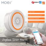 Alarma Audiovisual Zigbee Ir C/bateria MOES