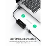 Adaptador Ugreen Usb A Rj45 100mbps Black