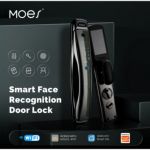 Cerradura Wifi Moes WDL-T9P-EN Huella Cámara Tuya