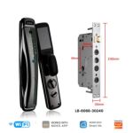 Cerradura Wifi Moes WDL-T9P-EN Huella Cámara Tuya