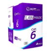 Cable Utp Cat6e Int. Blanco 305m 100% cobre