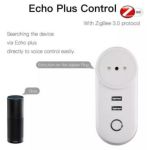 Enchufe 3 En Línea Con 2 Usb Zigbee
