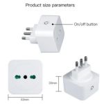 Enchufe Wifi 3 En Linea 16a Tuya Smart
