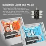 Gabinete Cougar Uniface Mini Rgb White