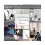 Interruptor Tactil De Pared 2 Bot Wifi+Rf433 Tuya