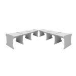 Juego Mesa + Sillas Infantil Mico
