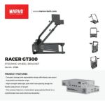 Cockpit Soporte Marvo GT300 Simulador Volante