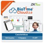 Licencia Bio Time Cloud 2.0 Professional Zkteco