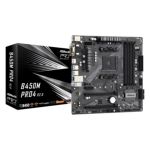 Motherboard Asrock B450m Pro4 R2.0 Am4 	