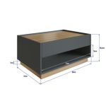 Mesa De Centro C/Cajon Box