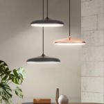 Luminaria Colgante Led Curvy / Cobre