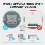 Mini Interruptor Zigbee 10a C/neutro MOES