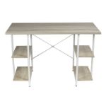 Escritorio 4 Estantes Blanco/madera