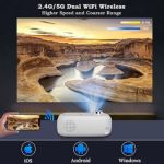 Proyector Rigal Rd-882 Android + WiFi 3800lm