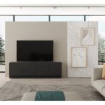 Rack Minimalista 4p Negro