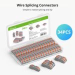 Conectores De Empalme De Cable D1-1 Sonoff 34 Pcs