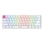Teclado Marvo Mecánico Kg933g 60% Sw Red Ing Wh
