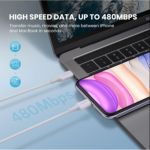 Cable Ugreen Lightning A Tipo C Black 2m