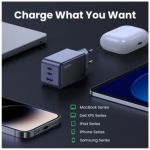 Ugreen Cargador Rápido Gan Nexode 65w 3 Puertos