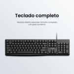 Combo Ugreen Teclado + Mouse Membrana Ing.