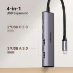 Ugreen Hub Usbc Usb X 2 Usbc X 2 5gbps