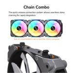 Fan Cougar Apolar 120 Argb White (x3 Pack)